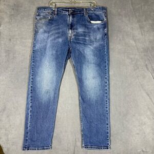 Levis 512 Slim Taper Mens Jeans Medium Wash Blue Denim 40x29 W40 L29